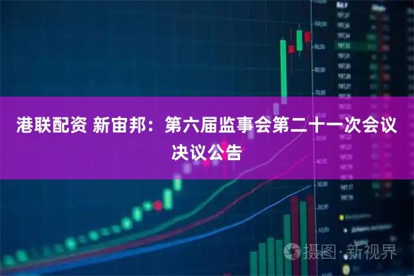港联配资 新宙邦：第六届监事会第二十一次会议决议公告