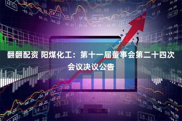 翻翻配资 阳煤化工：第十一届董事会第二十四次会议决议公告