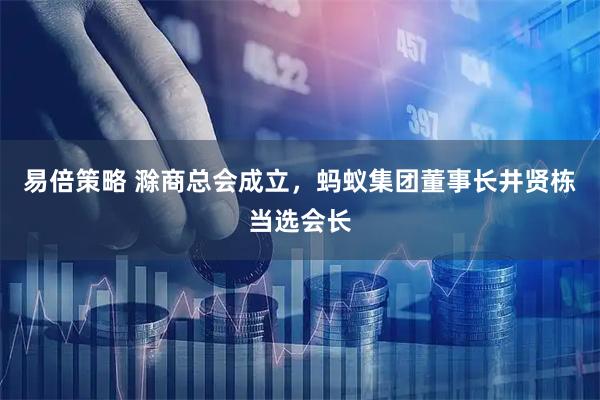 易倍策略 滁商总会成立，蚂蚁集团董事长井贤栋当选会长