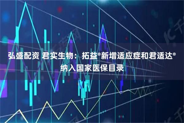 弘盛配资 君实生物：拓益®新增适应症和君适达®纳入国家医保目录