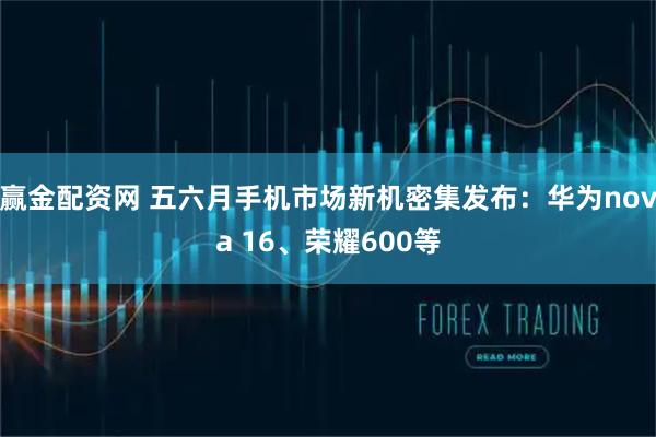 赢金配资网 五六月手机市场新机密集发布：华为nova 16、荣耀600等